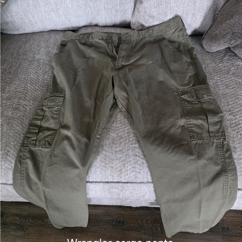 Wrangler Men's Khaki Cargo Pants